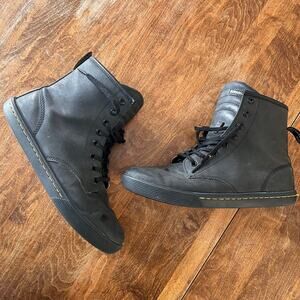 Dr. Martens Black High-Top Ankle Booties